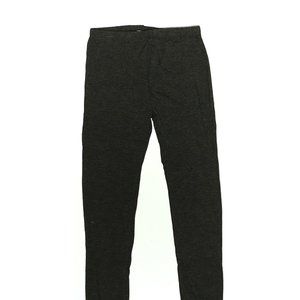 Splendid Solid Blackish Grey Leggings sz 12 Girls EUC
